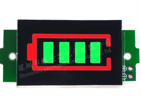 Módulo indicador de capacidad de batería de litio, probador de potencia de vehículo eléctrico, 1S-8S, 1S/2S/3S/4S, 3,7 V, pantalla de 4,2 V, SPBKBS-10